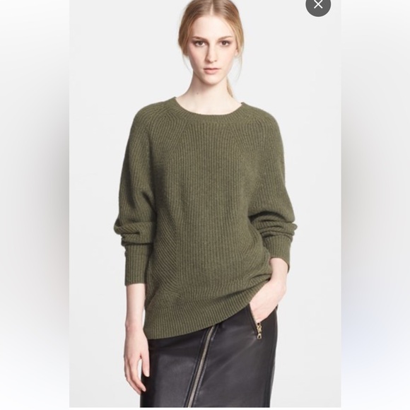 Chunky Knit Cashmere Sweater size Large